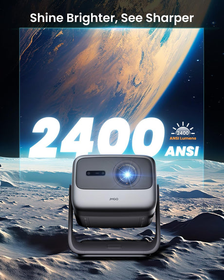 Proyector 4K JMGO N1S Pro, 2400 Lúmenes, WiFi y Bluetooth