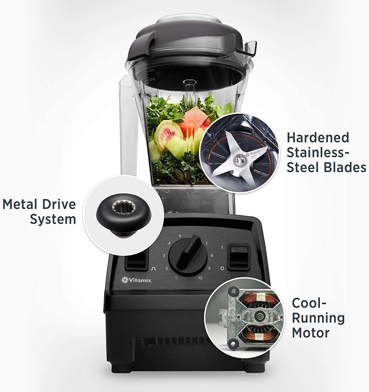 Licuadora Vitamix E310, Profesional 48 Oz, Contenedor, Explorian