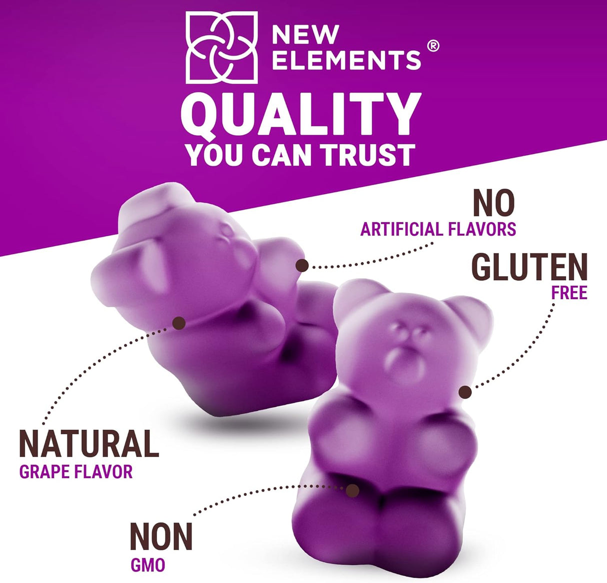 Suplemento de hierro para mujeres y hombres con vitamina C