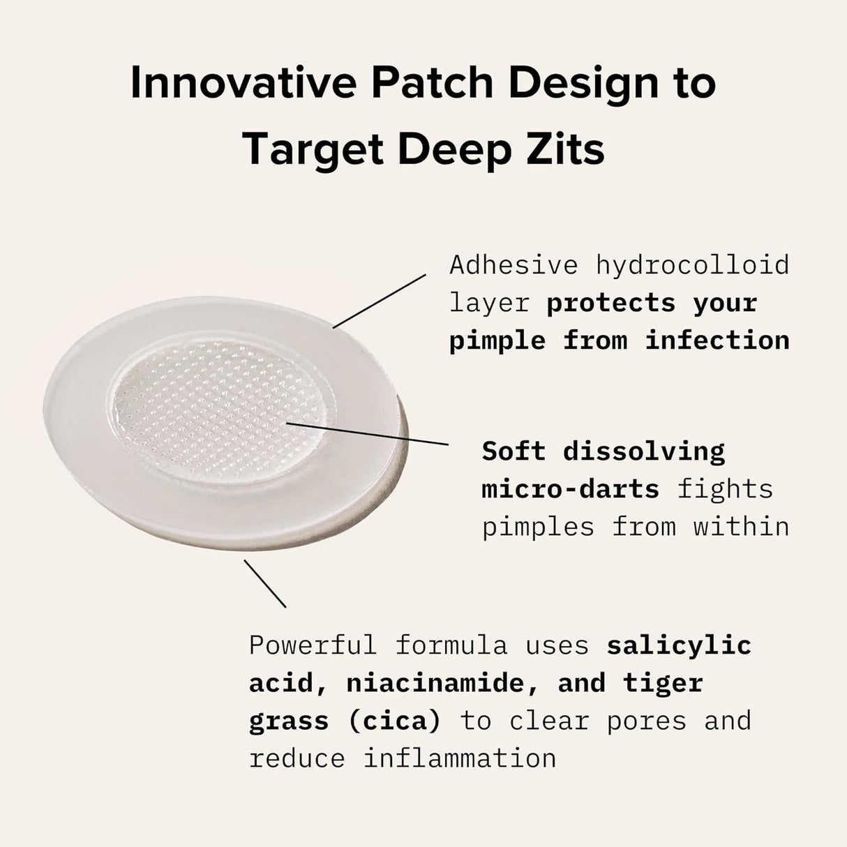 Cardon Parches de espinillas tratamiento acné puntos negros