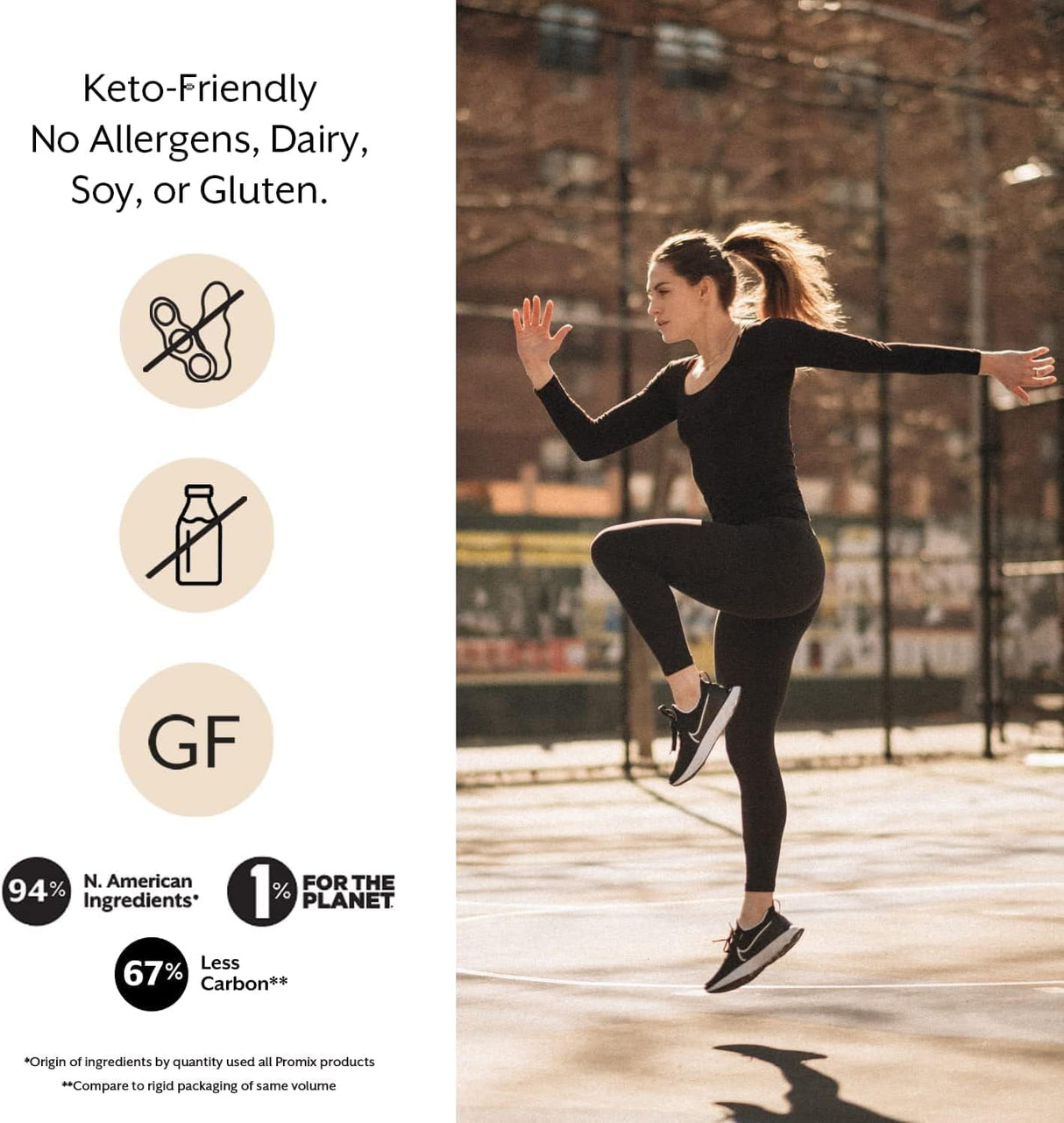 ProMix Nutrition Proteína vegana en polvo a base de plantas