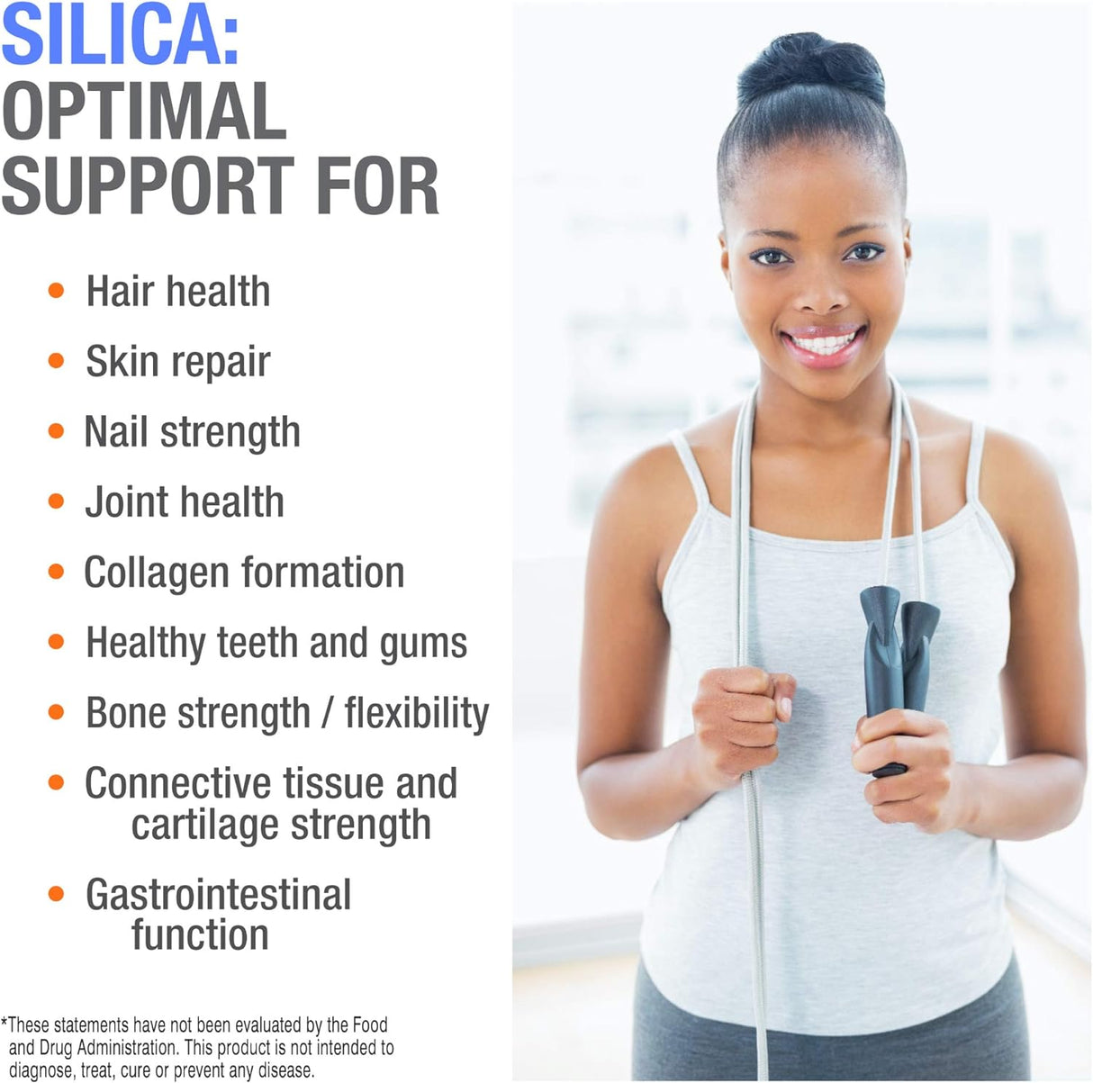 Suplementos Fórmula antienvejecimiento sílice esencial 4 oz