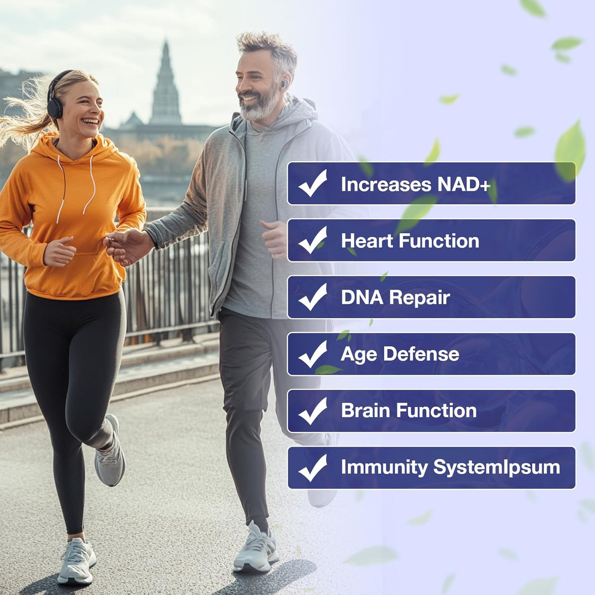 Suplemento NAD+ - Nicotinamida Ribosida, Resveratrol, NR