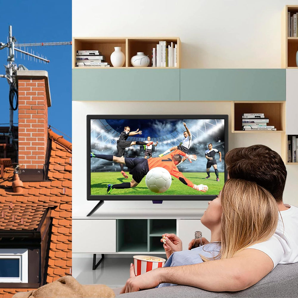 TV 22 1080p LED, Pantalla Plana, HDMI/VGA/RCA/USB, Sin DVD