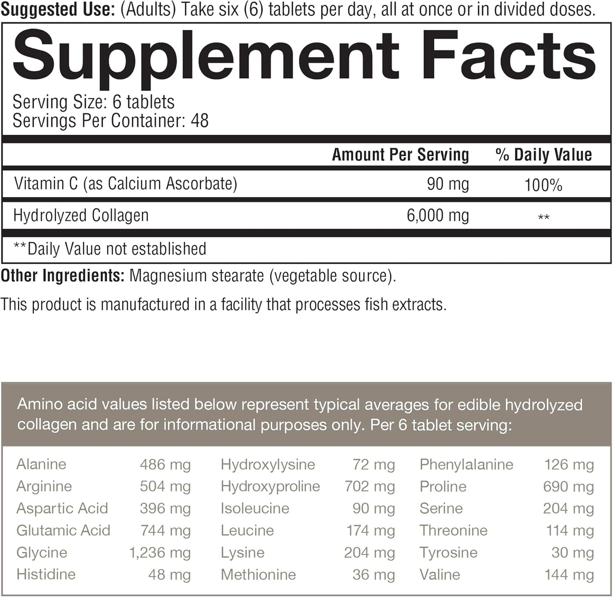 Suplementos Alimenticios Colágeno con Vitamina C