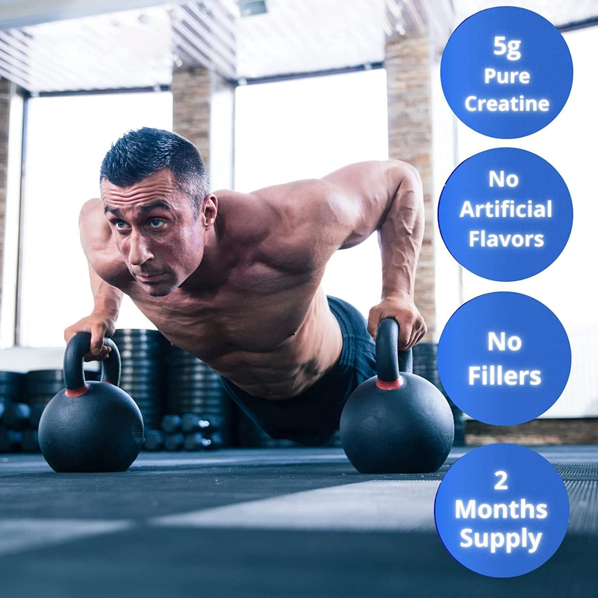 Suplementos Alimenticios Monohidrato de creatina pura