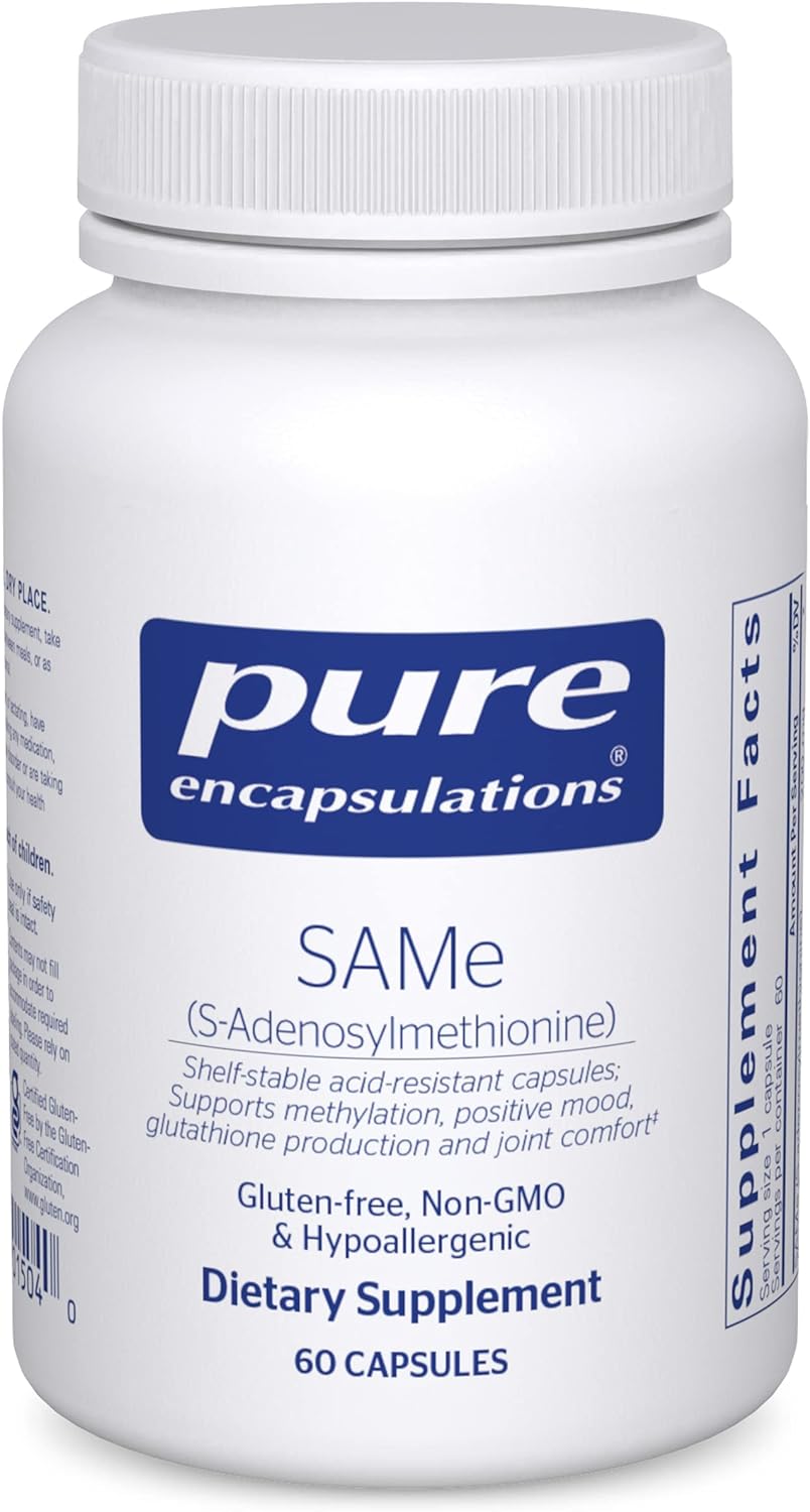 Suplemento Pure Encapsulations SAMe S-Adenosylmethionine