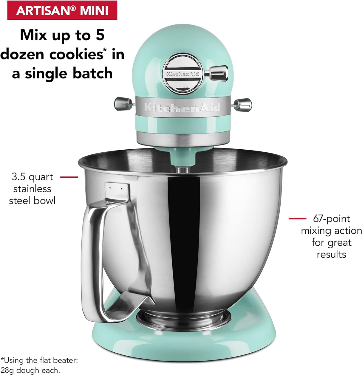 Batidora de pie KitchenAid Artisan Mini 3.5 Qt - KSM3316X