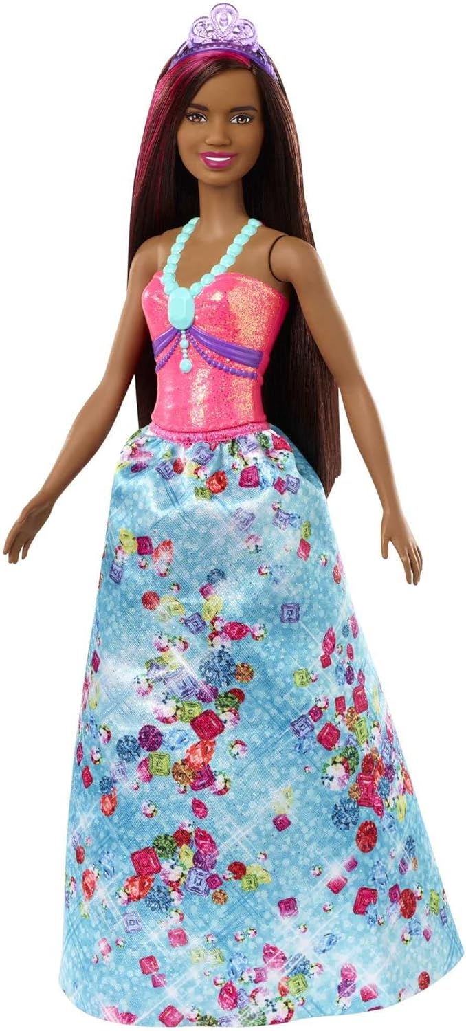 Barbie Dreamtopia Muñeca de Moda y Accesorios, Brunette