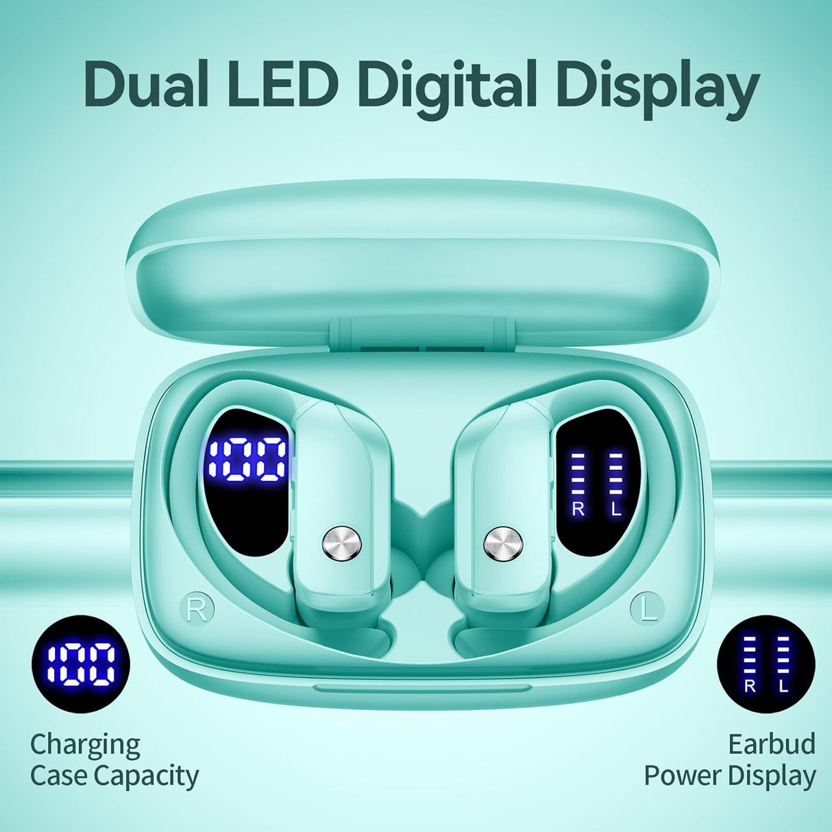 Auriculares Inalámbricos bmani con 48hrs de batería, modelo.