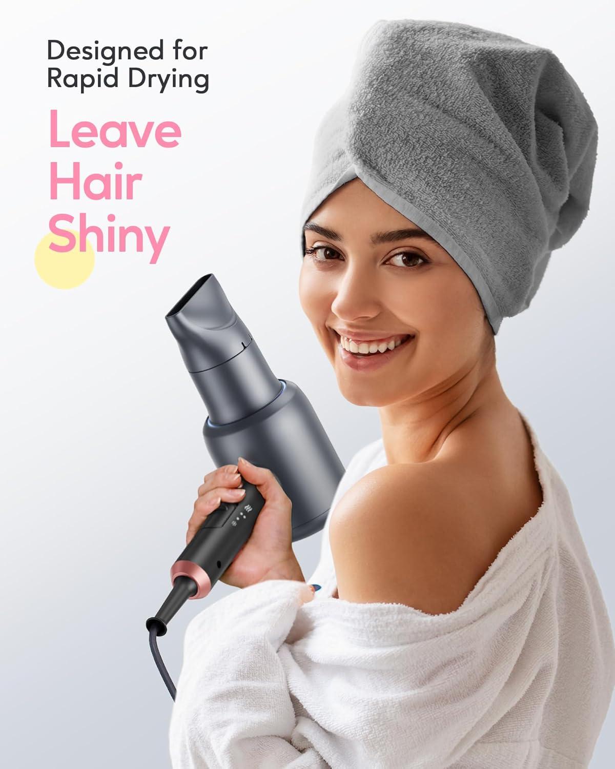 Secador de pelo profesional potente flujo de aire de 1875 W