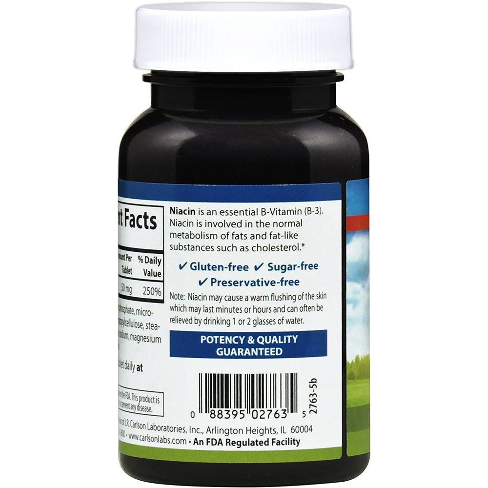 Suplemento Niacina 50 mg apoya el metabolismo 300 tabletas