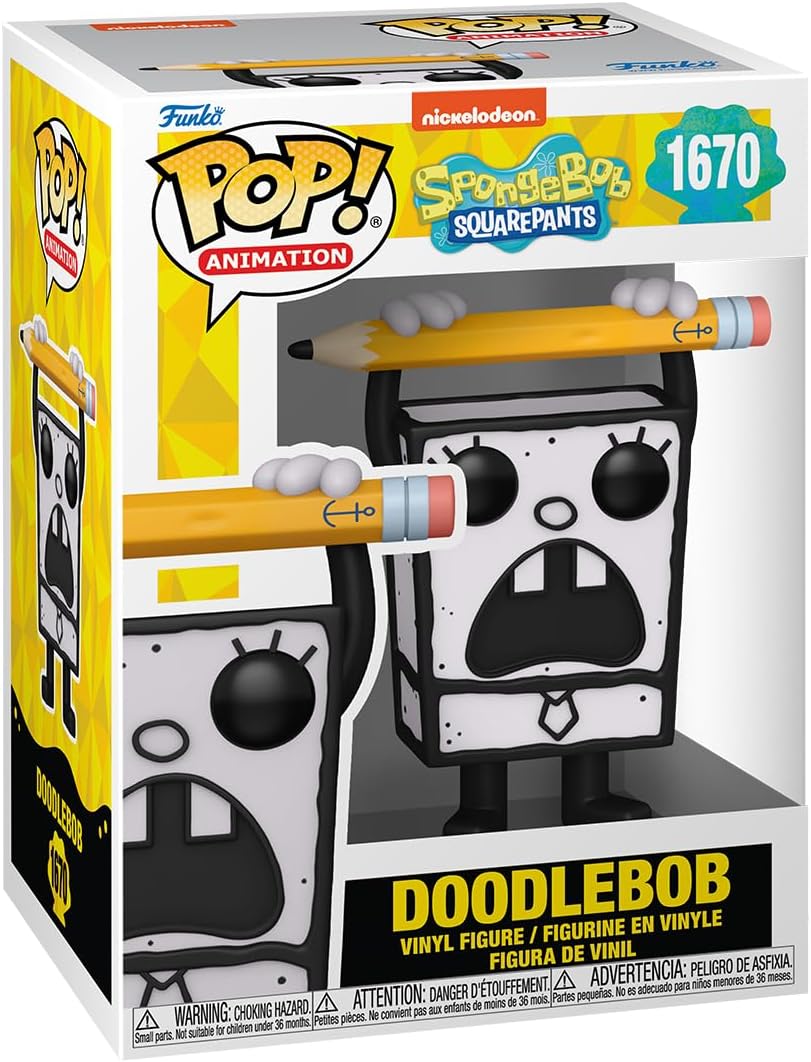 Funko Pop! Spongebob - Doodlebob 25 Aniversario de Animación