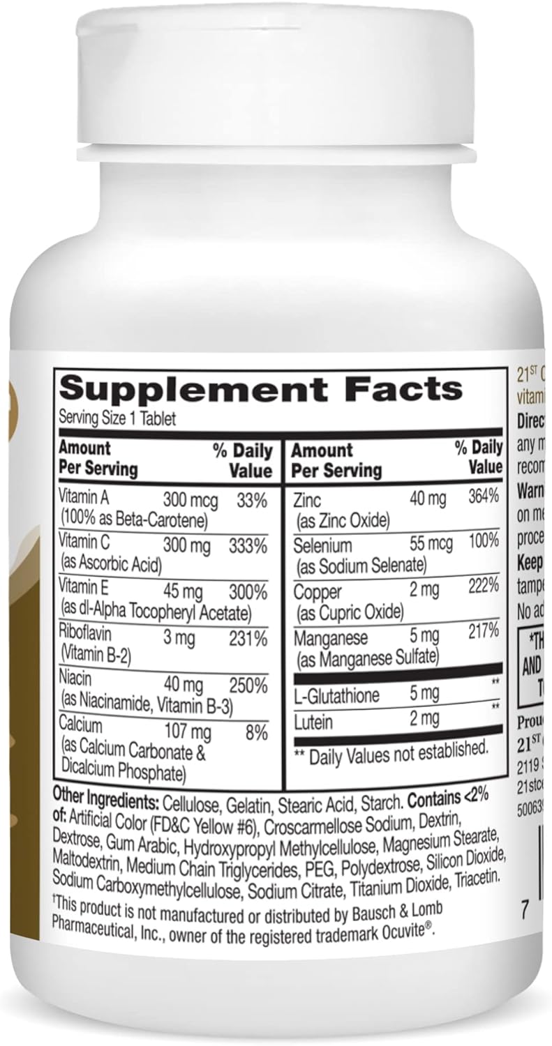 Suplemento Cuidado de la salud para ojos 36 unidades