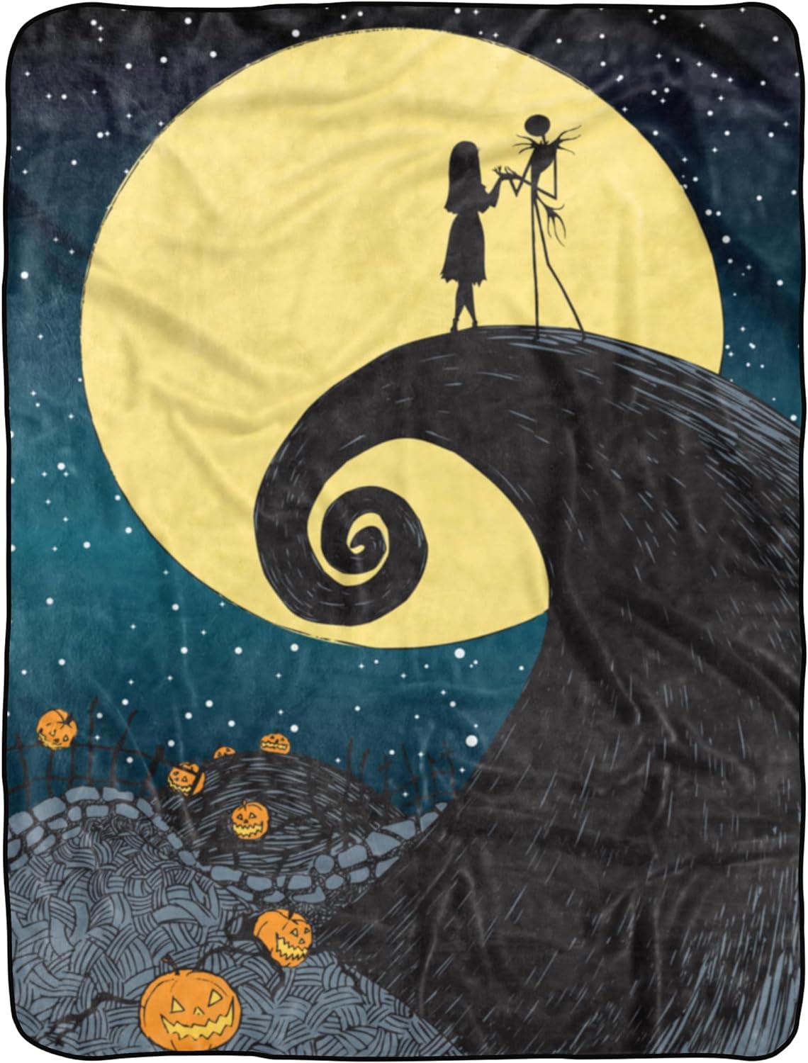 Manta de Sherpa Northwest Nightmare Before Christmas 60x80