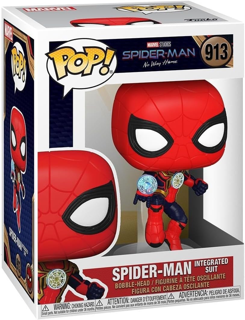 Funko Pop! Marvel: Spider-Man en traje integrado - No Way Home