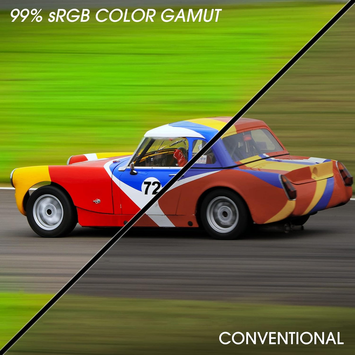 Monitor LED 24 Sceptre 1080p, 99% sRGB, 2x HDMI, E248W-19203R