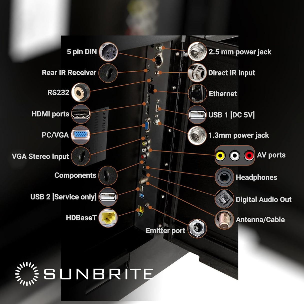 Televisor exterior SunBrite Pro 2, 43, Full HD, SB-P2-43-1K