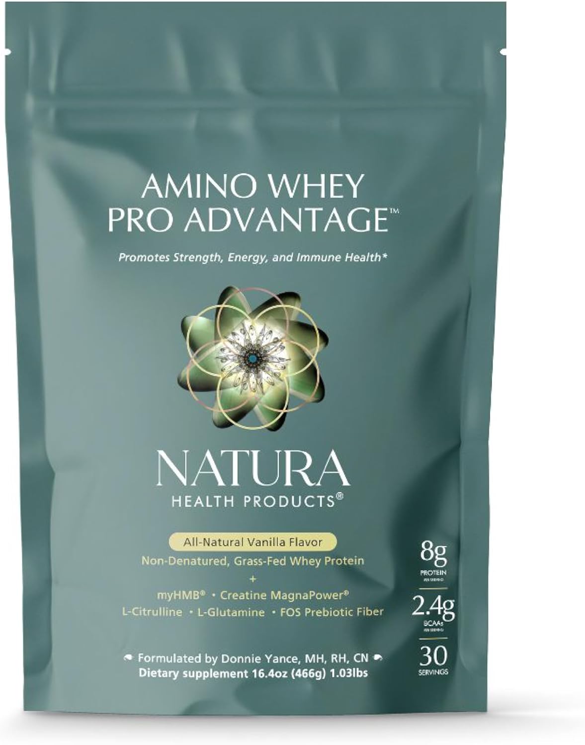 Suero de Proteína Natura Health, HMB, Creatina, 30 Serv.