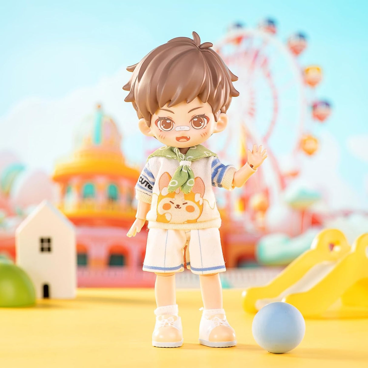 Muñeca BJD PEETSOON, Kawaii, posable, modelo Garden Party 1/12