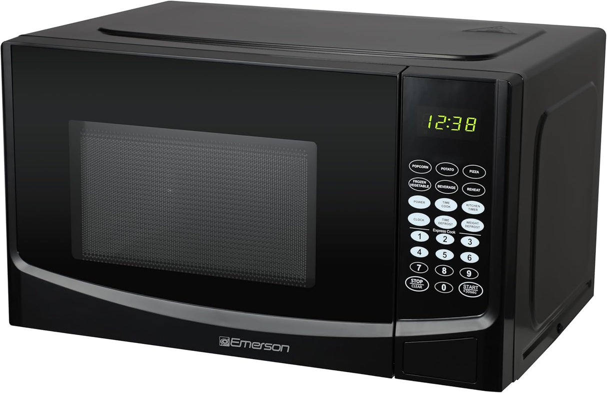 Horno Microondas Emerson MW9255B, 0.9 Cu ft, 900W, 6 Menús