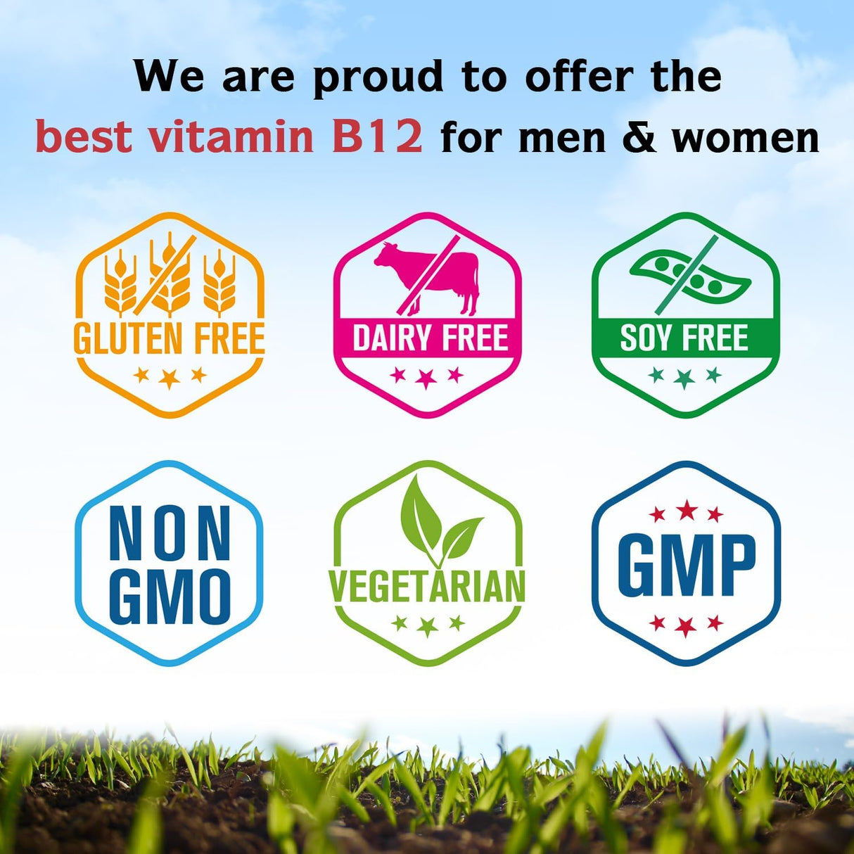 Vitamina B12 5000mcg Vegana, Disolución Rápida, 90 Tabletas