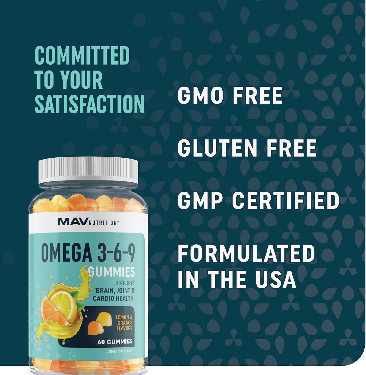 Suplementos Omega + DHA gomitas