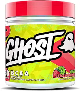Suplemento de Aminoácidos GHOST BCAA, 30 Porciones, Kiwi Strawberry