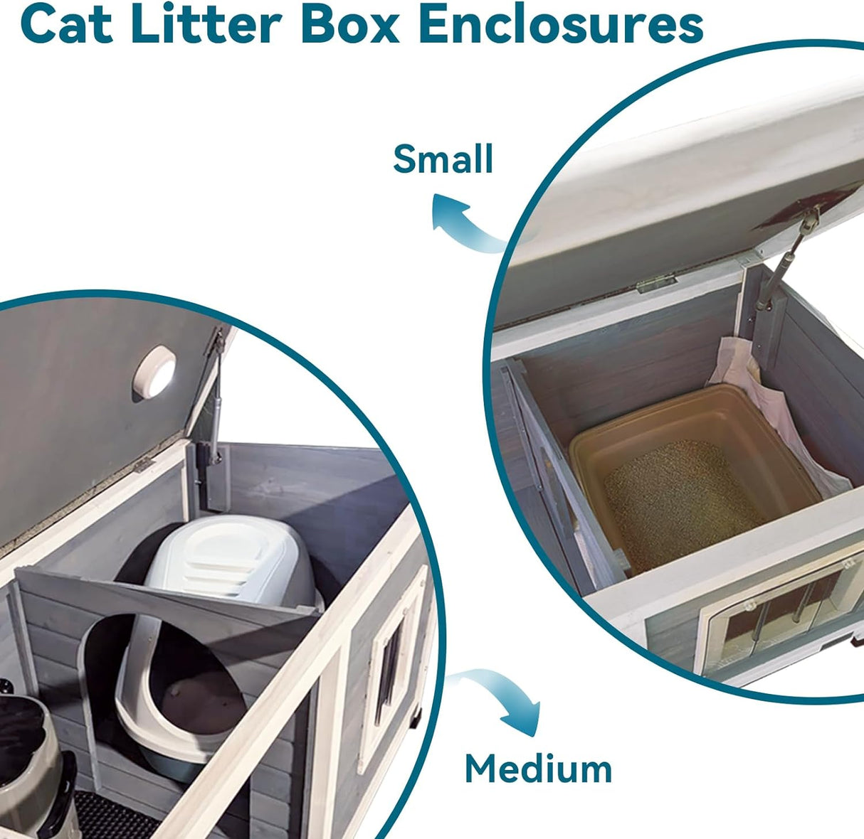 Casa pequeña para perros al aire libre resistente Petsfit