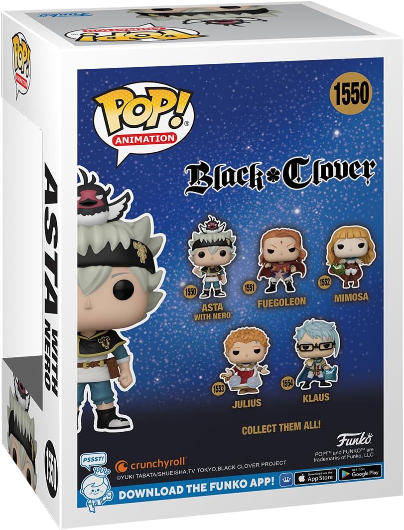 Asta con Nero - Funko Pop! Animación - Black Clover - Figura
