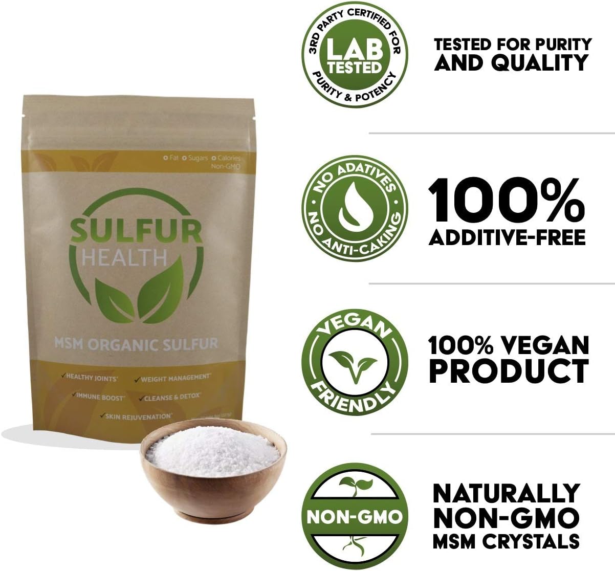 Suplementos Alimenticios MSM puro