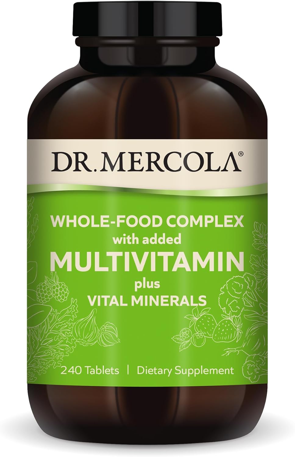 Complejo de Alimentos Dr. Mercola, Multivitaminas y Minerales