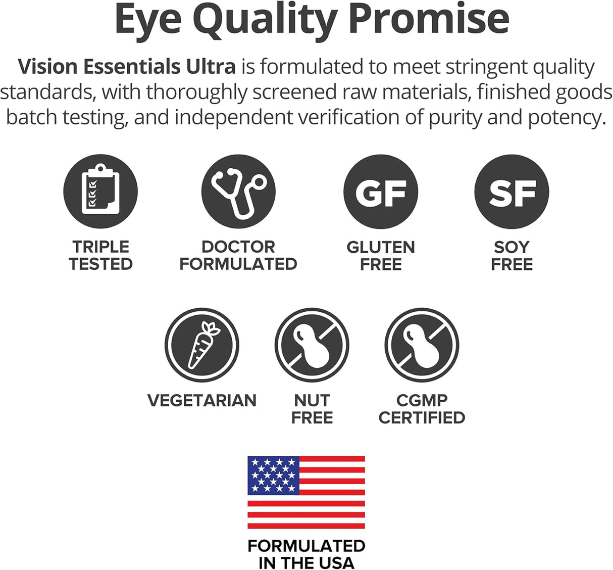 Whitaker Esenciales Ultra, soporte ocular, una diaria, Macula & Retina