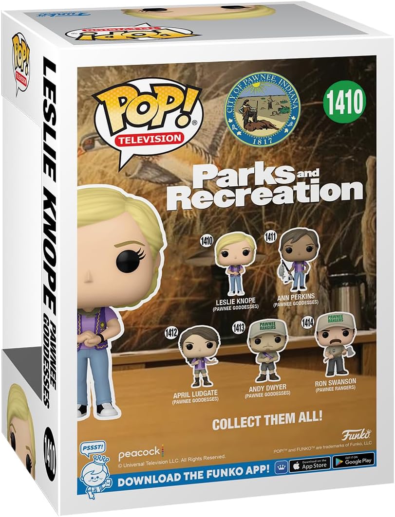 Funko Pop! TV: Leslie Knope Diosas de Pawnee figura coleccionable