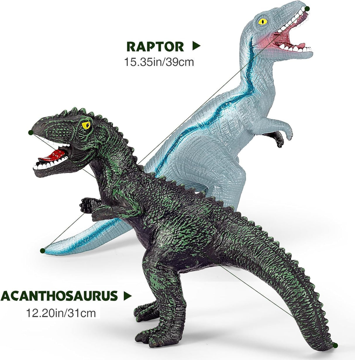 Juguetes Dinosaurios Jumbo 7 Piezas - Perfecto Regalo Infantil