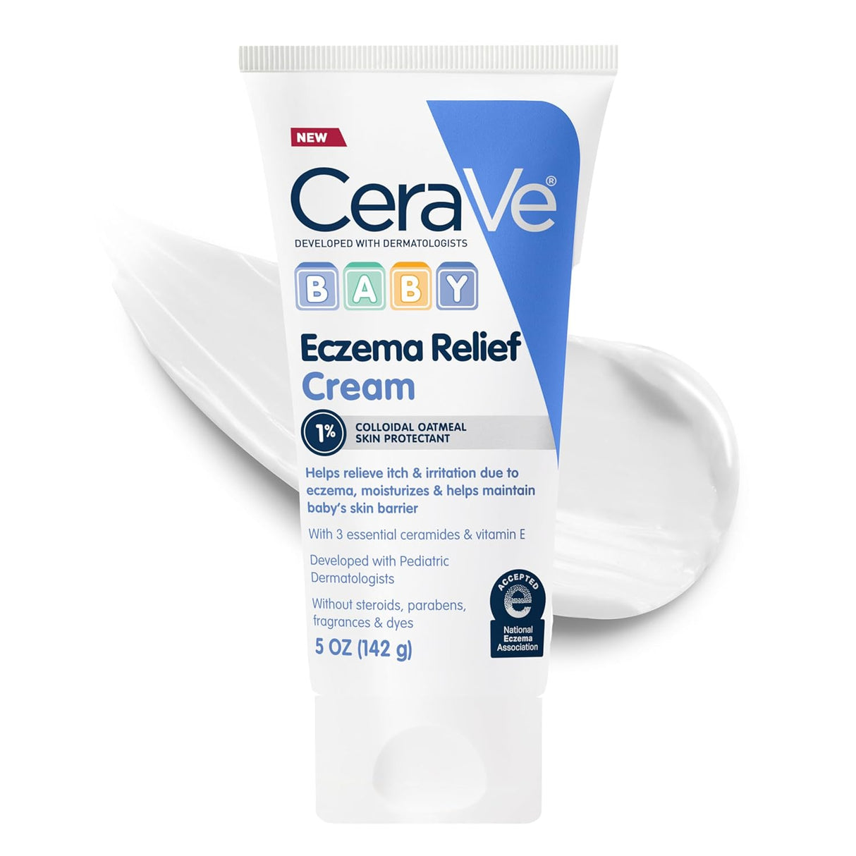Crema para Eczema CeraVe Baby, 1% Avena Coloidal, 5oz