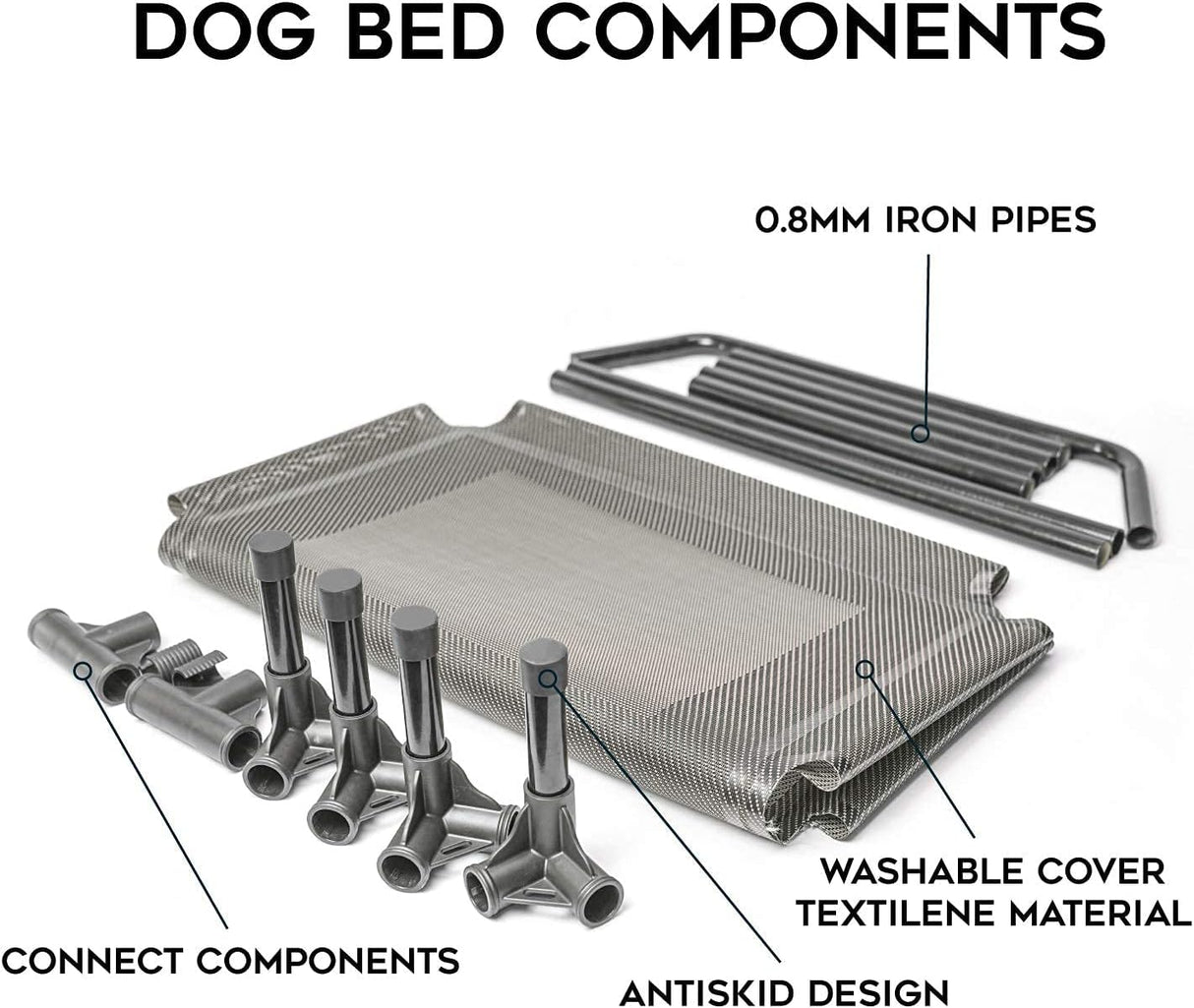 Cama Elevada para Perros Suddus, Impermeable, X-Large