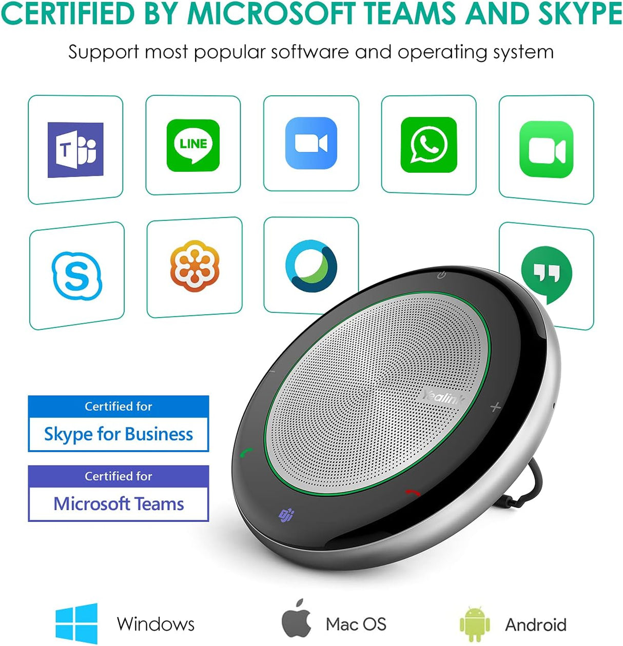 Altavoz Bluetooth Inalámbrico para Conferencias CP700
