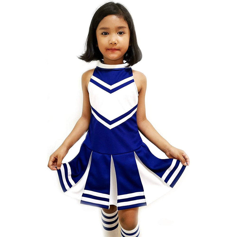 Disfraces de animadora azul talla XXL