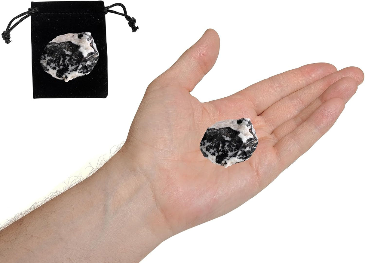 Cristales crudos de ónix de cebra, cristales curativos grandes