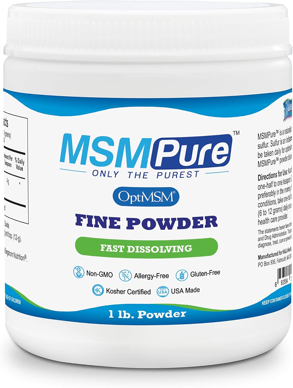 Suplementos Alimenticios MSM polvo fino 1