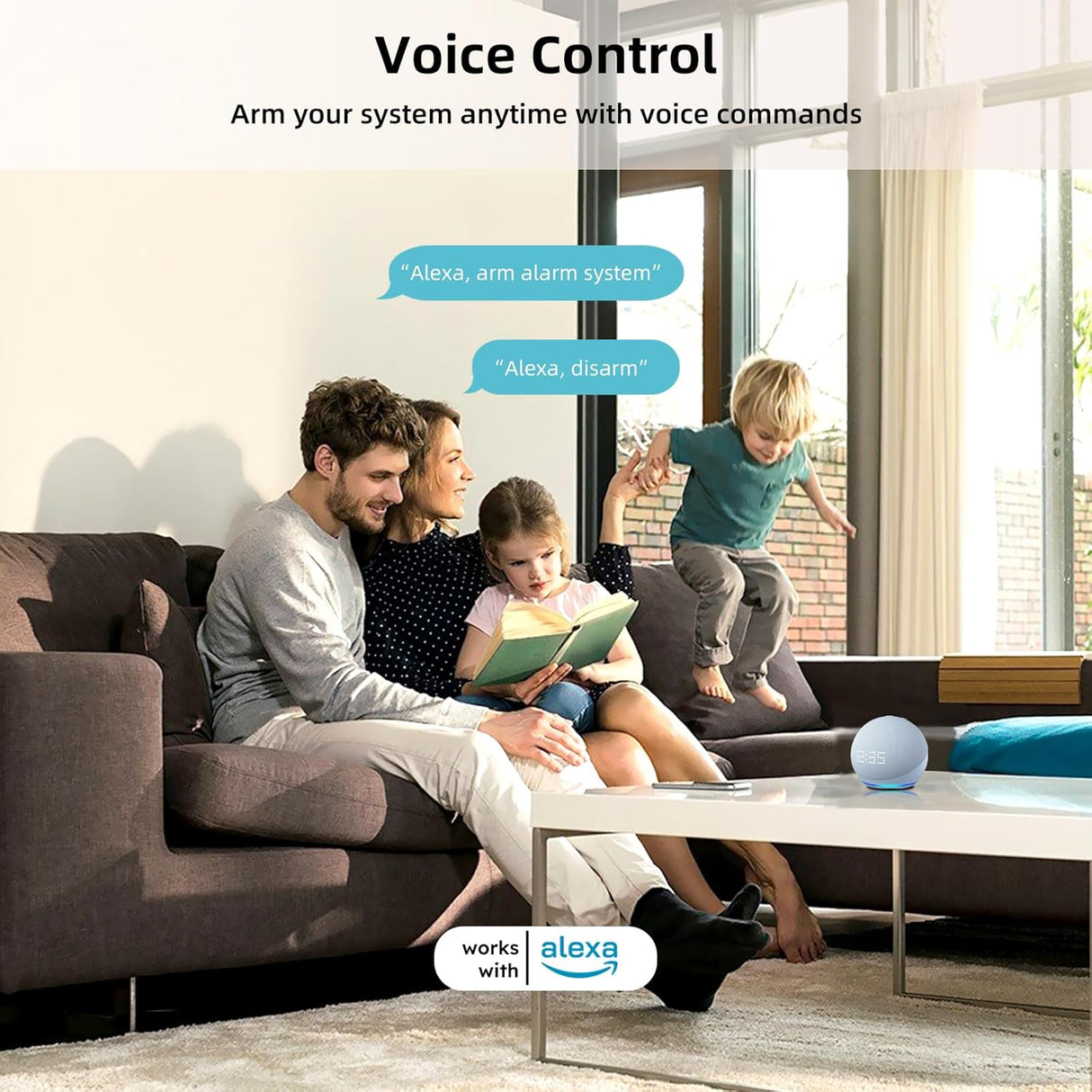 Sistema de Alarma Inalámbrico WiFi con App para Seguridad