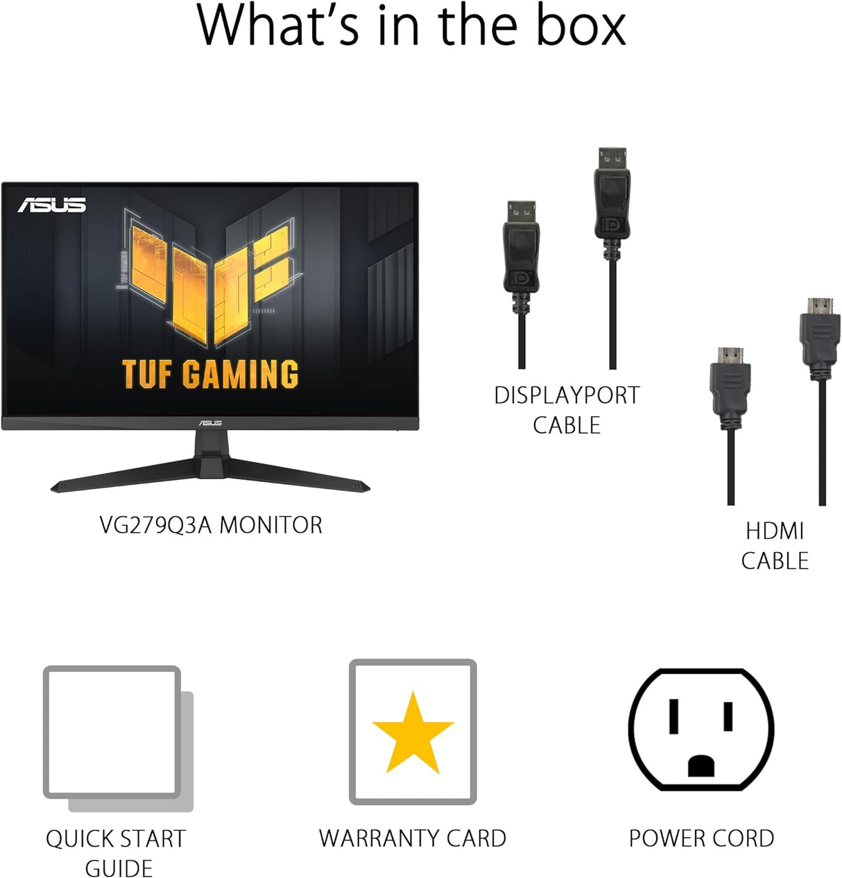 Monitor Gaming ASUS TUF 25” FHD 180Hz 1ms VG259Q3A