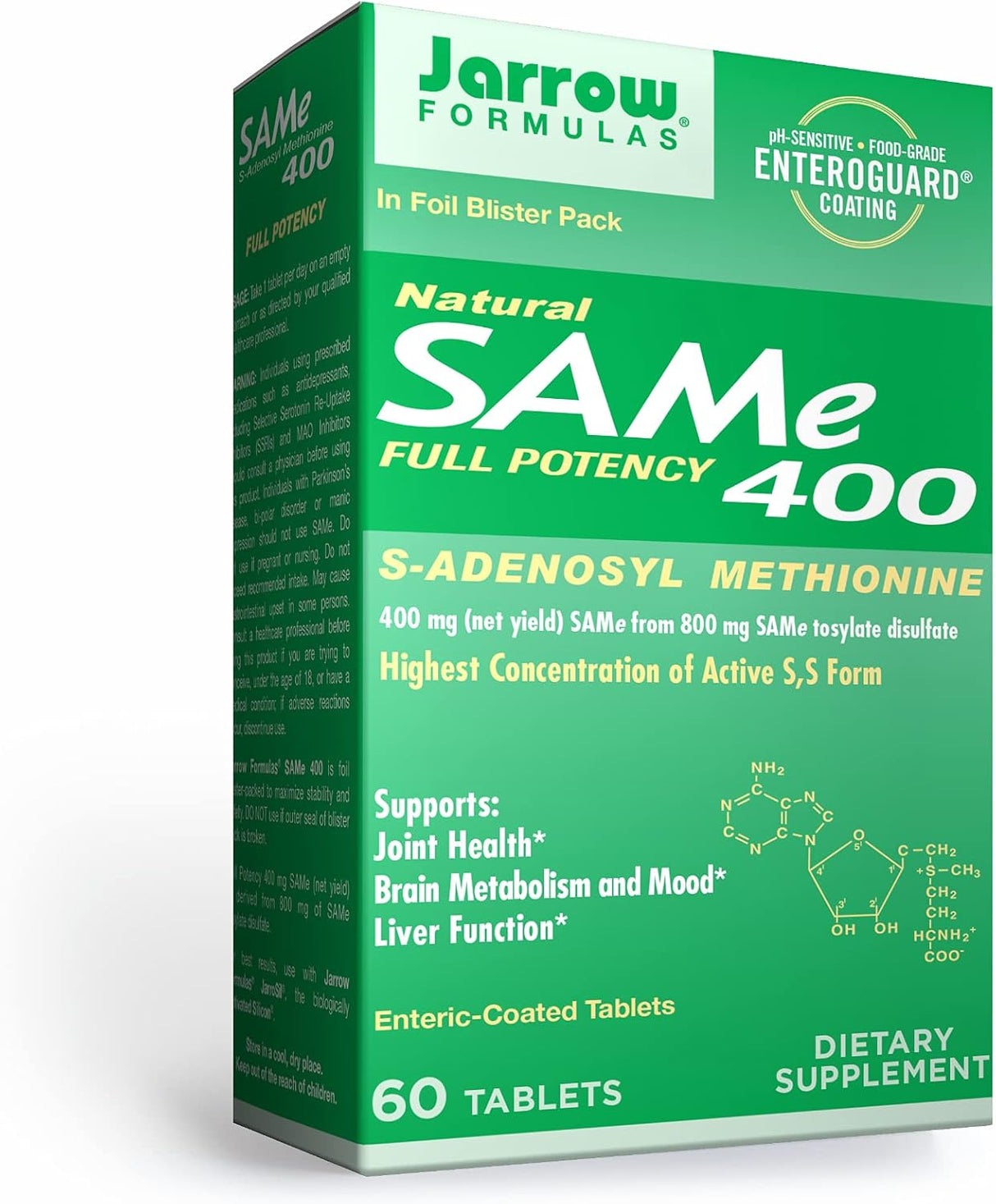 Suplemento SAM-e 0.007 oz dietario en cápsulas