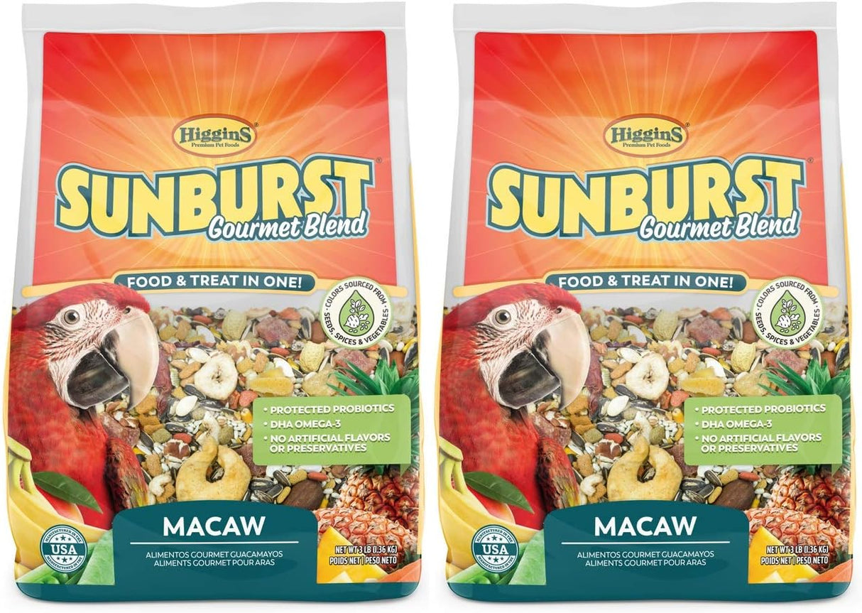 Higgins Paquete de 2 alimentos 3 libras cada uno.