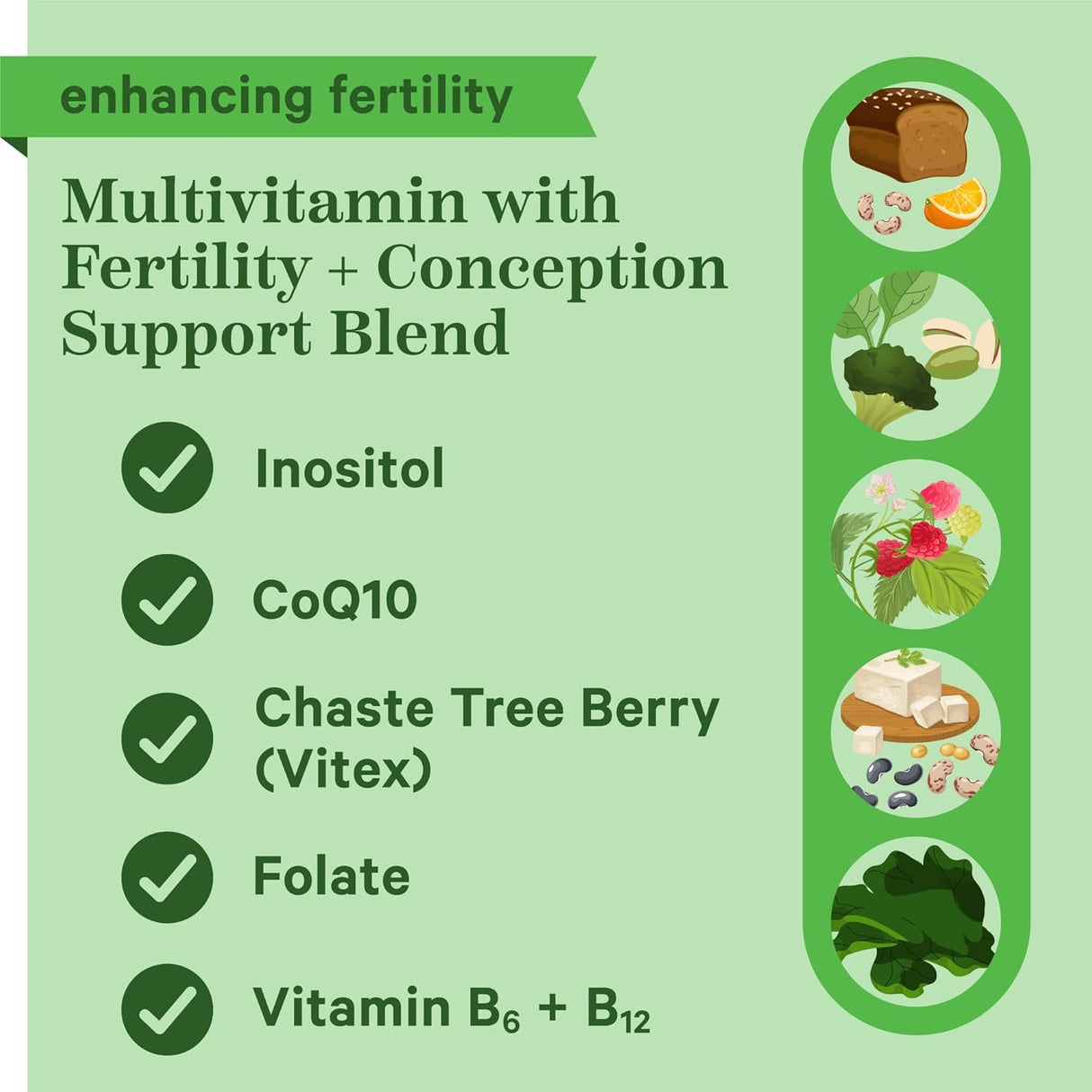 Suplementos de fertilidad para mujeres ciclos saludables