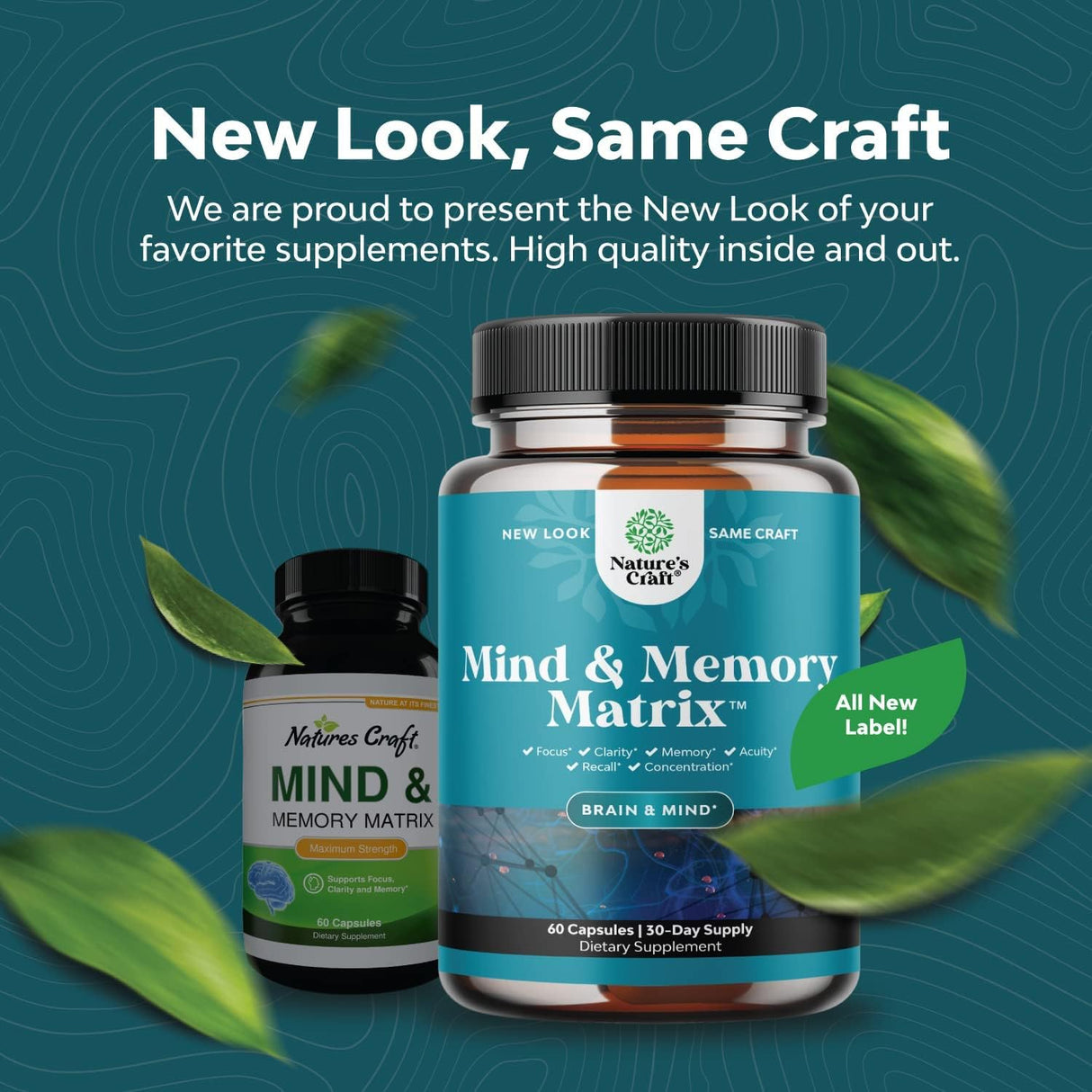 Suplemento cerebral avanzado para memoria y concentración