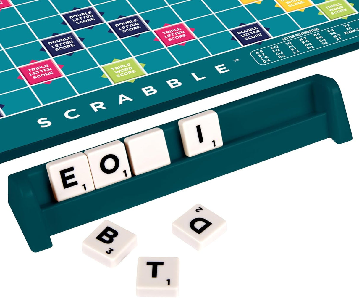 Scrabble Original en Español de Mattel - Juego de Mesa 36.8x26.7 cm