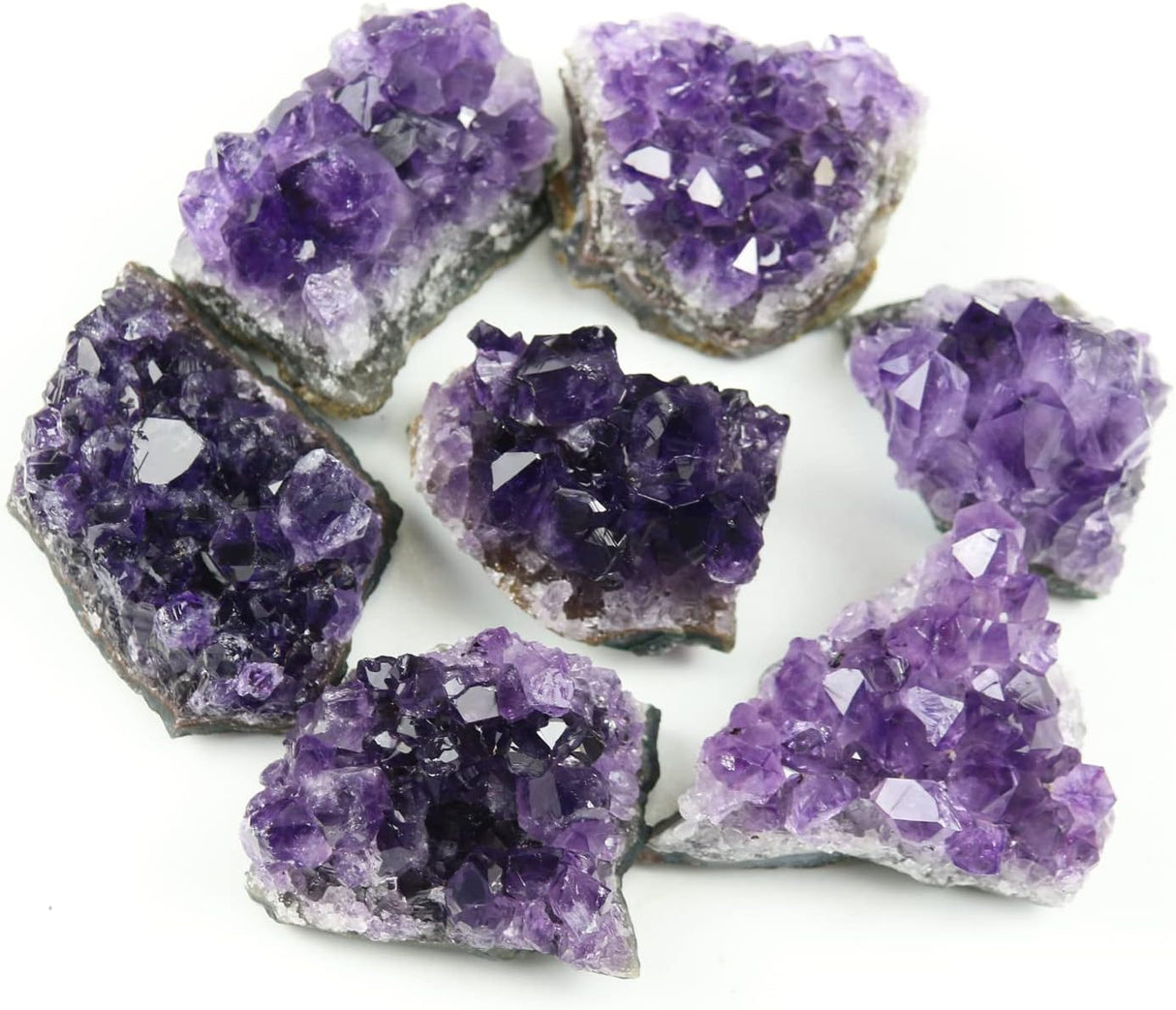 Nvzi Cristales de amatista, racimo de amatista, racimos