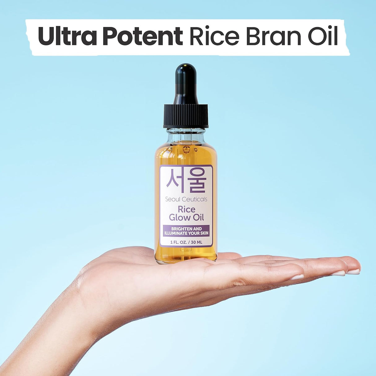 Aceite Facial Coreano con Escualano y Vitamina E para Piel